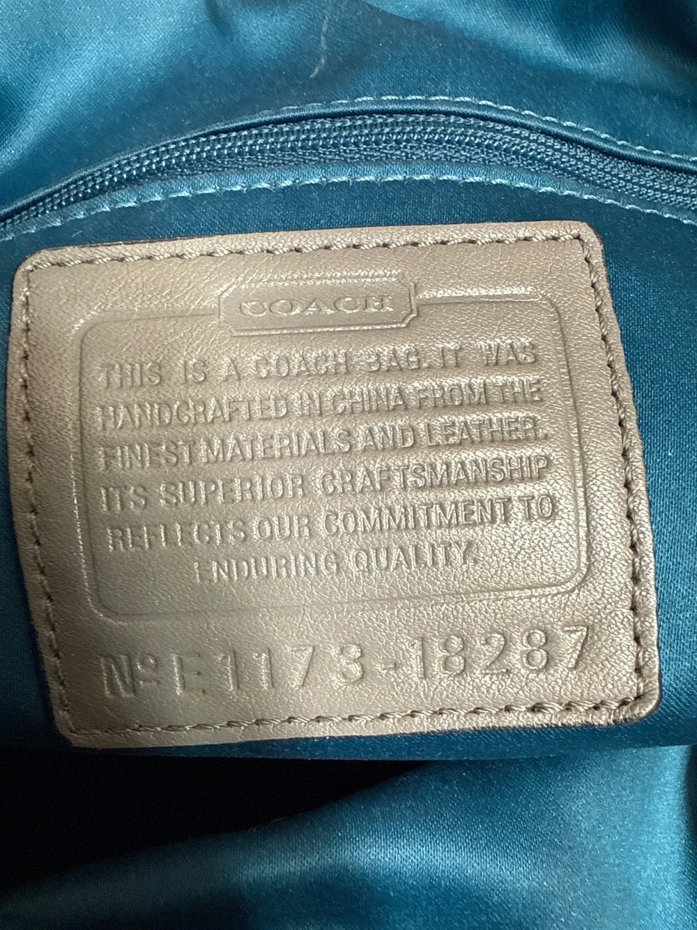 COACH KRISTIN SPECTATOR LEATHER HOBO